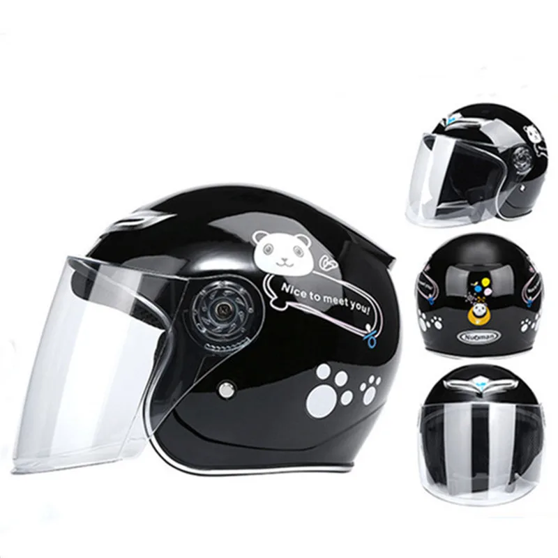 50 to 54 Cm Motorcycle Sports Craniacea Cycling Kids Children Full Face Helmet For Multi Pattern Anti-Vibration Riding - Image 10