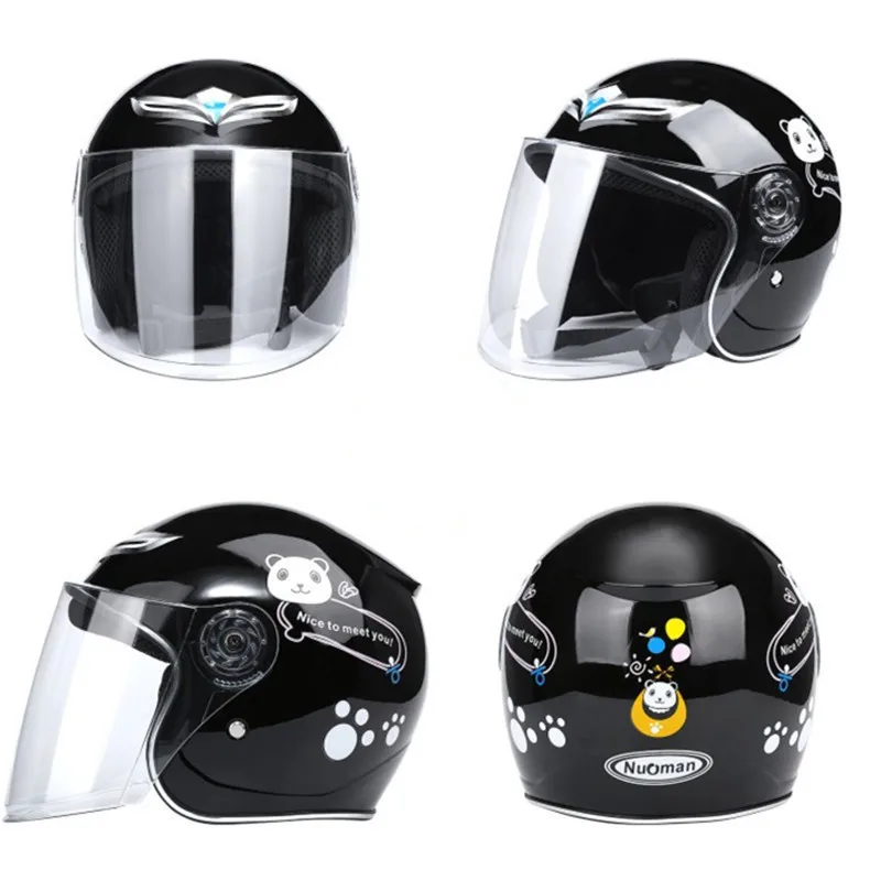 50 to 54 Cm Motorcycle Sports Craniacea Cycling Kids Children Full Face Helmet For Multi Pattern Anti-Vibration Riding - Image 9
