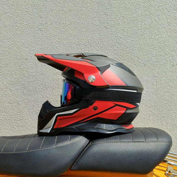 Racing Off-road Motorcycle Helmet DOT Motocross Professional Motorbike Dirt Bike Full Face Moto Helm Casco Vintage Kask ADV AM