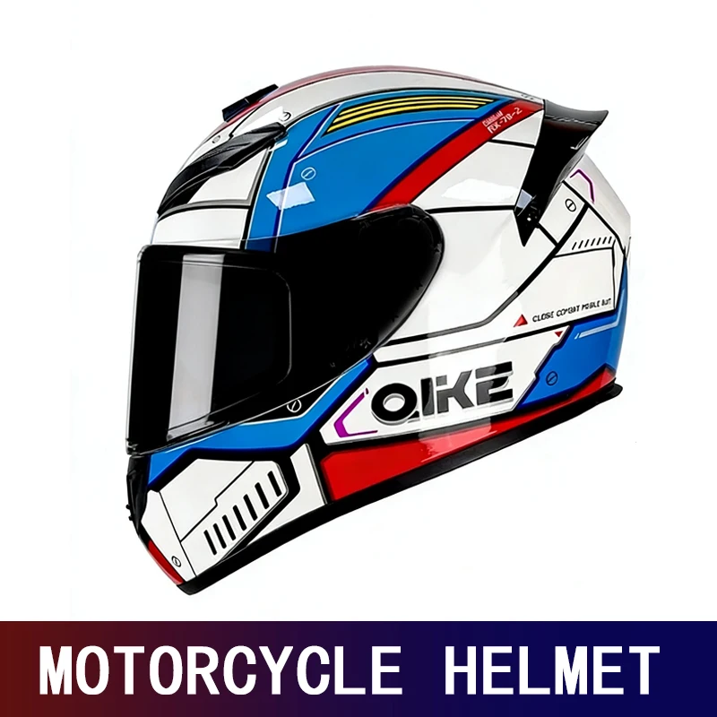 Knight Helmet Men's Motorcycle Full Helmet Motorcycle DOT Certification Four Seasons Winter Electric Car Helmet Riding Grams. - Image 2