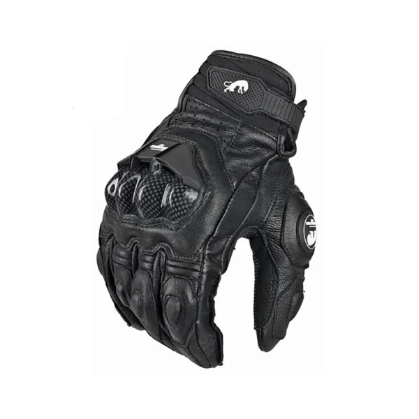 High Quality Genuine Leather Gloves Men’s Luva Riding Moto Motorcycle Glove Guantes Protection Racing MOTO Protective Equipment