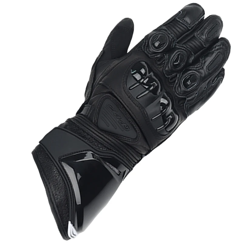 Two-X Gp Pro Motorcycle Leather Gloves Road Bike Racing Riding Tracks Red/white Genuine Leather Motorbike Cowhide Gloves - Image 5
