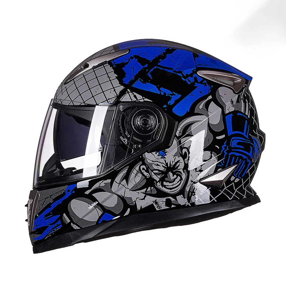 DOT ECE Unisex Motorcycle Helmet Full Face Helmet Safety Protective Helmet Outdoor Riding Sports Casco Moto Original Capacetes - Image 4