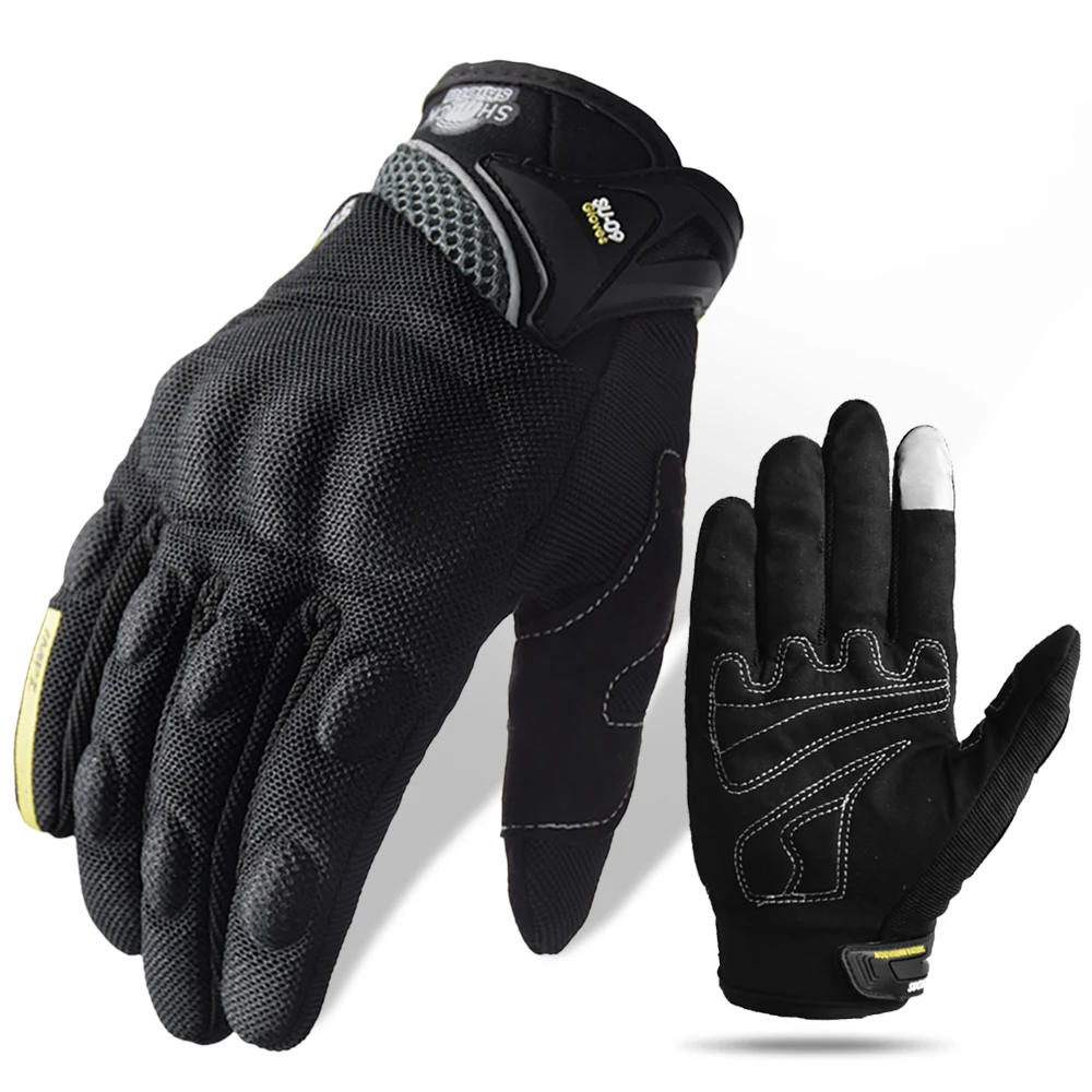 Suomy Motorcycle Gloves Summer Breathable Protective Gear Screen Touch Guantes Moto Luvas Alpine Motocross Stars Protective DH - Image 4