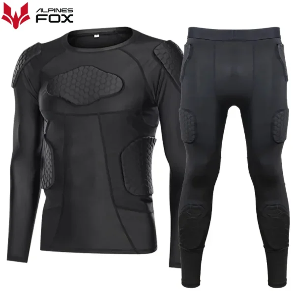 Motorcycle Armour Underwear Protector Motocross Jacket Layer Pants Compression Shirts Motorbike Body Protective Bike Gear Suit