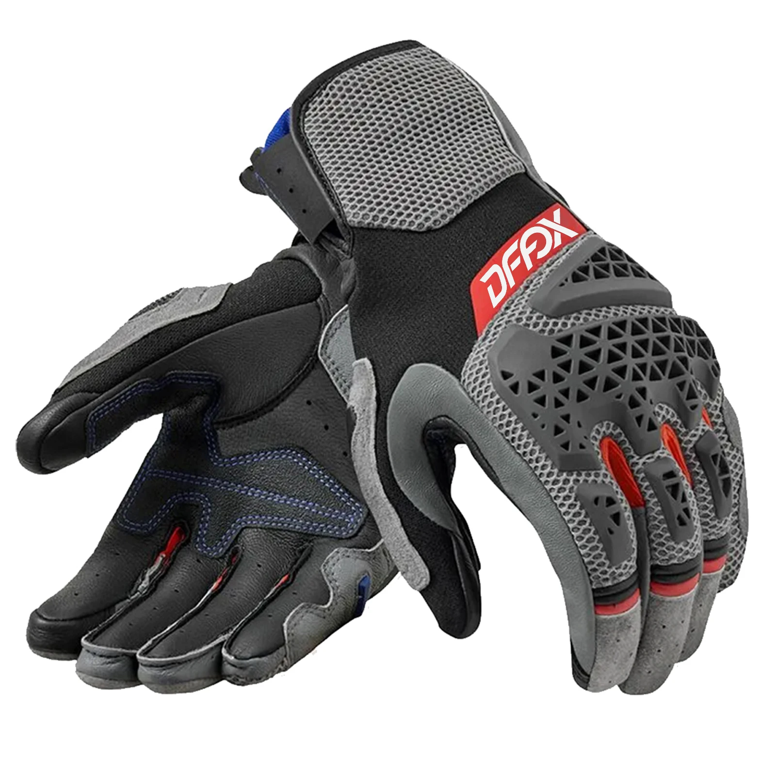 Motorcycle Sand 5 Gloves Motocross Off Road Street Motor Anti-slip Protective Full Finger Gloves