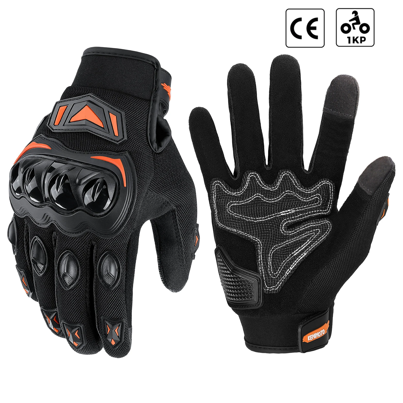 KEMIMOTO Summer Motorcycle Gloves CE Riding Gloves Knuckle Touchscreen Motorbike Tactical Gloves For Dirt Bike Motocross ATV UTV - Image 4