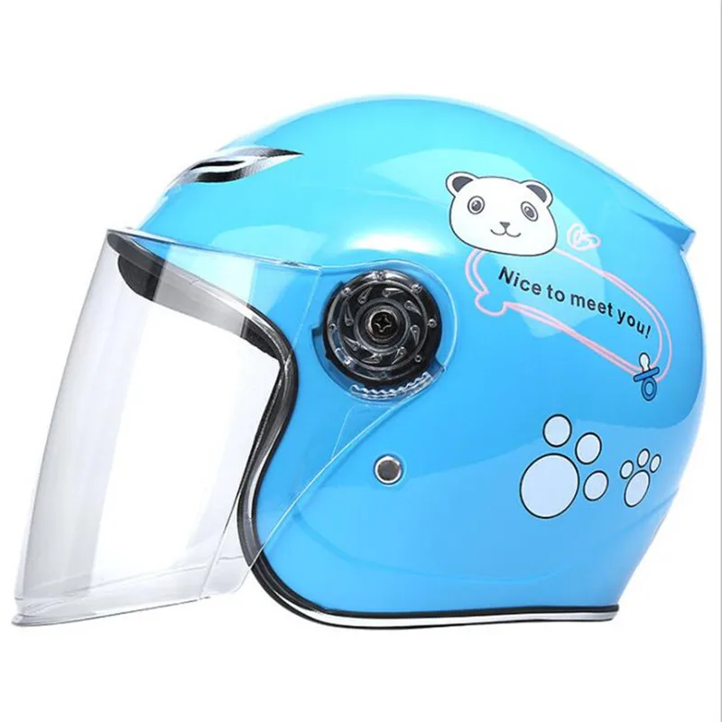 50 to 54 Cm Motorcycle Sports Craniacea Cycling Kids Children Full Face Helmet For Multi Pattern Anti-Vibration Riding - Image 6