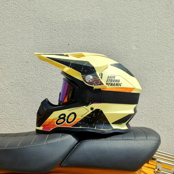 Racing Off-road Motorcycle Helmet DOT Motocross Professional Motorbike Dirt Bike Full Face Moto Helm Casco Vintage Kask ADV AM