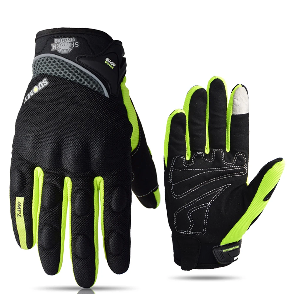 Suomy Motorcycle Gloves Summer Breathable Protective Gear Screen Touch Guantes Moto Luvas Alpine Motocross Stars Protective DH - Image 8