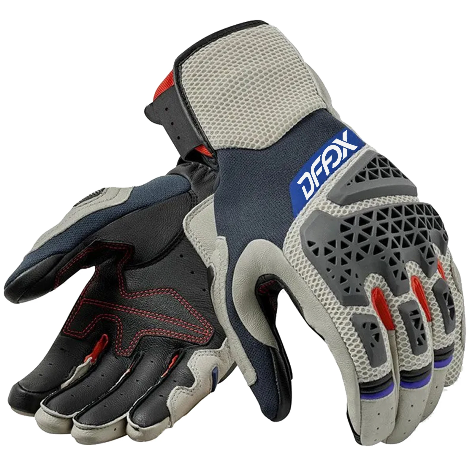 Motorcycle Sand 5 Gloves Motocross Off Road Street Motor Anti-slip Protective Full Finger Gloves - Image 2