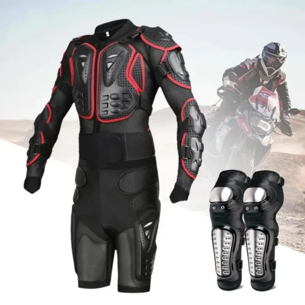 Protective Equipment Crosscountry Motorcycle Jackets Turtle Full Body Armor Clothes pants Set Protection Enduro Racing Clothes