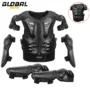 Children's Motorcycle Armor Back Protection Bicycle Body Armor Knee Pads Outdoor Sports Protection Armor Chest Spinal Protection