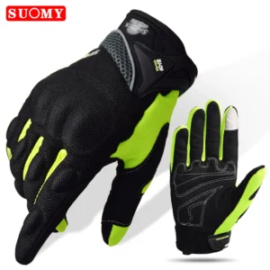 Suomy Motorcycle Gloves Summer Breathable Protective Gear Screen Touch Guantes Moto Luvas Alpine Motocross Stars Protective DH