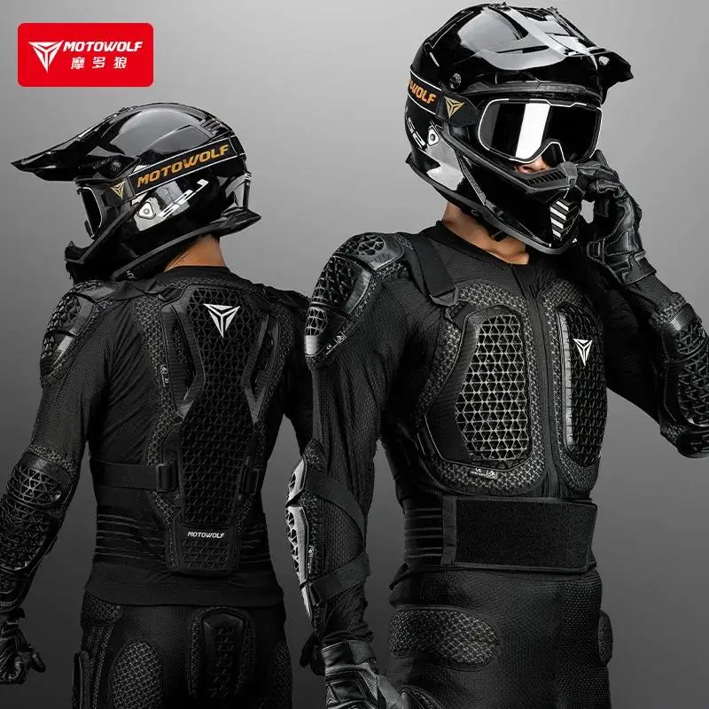 New Motocross Armor Anti-Fall Motorcycle Body Protection Motorcycle Chest Back Pants Protector Moto Equipment for Men Women - Image 3