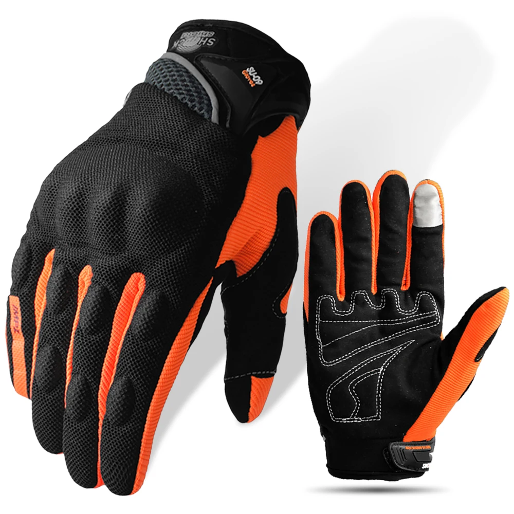 Suomy Motorcycle Gloves Summer Breathable Protective Gear Screen Touch Guantes Moto Luvas Alpine Motocross Stars Protective DH - Image 9
