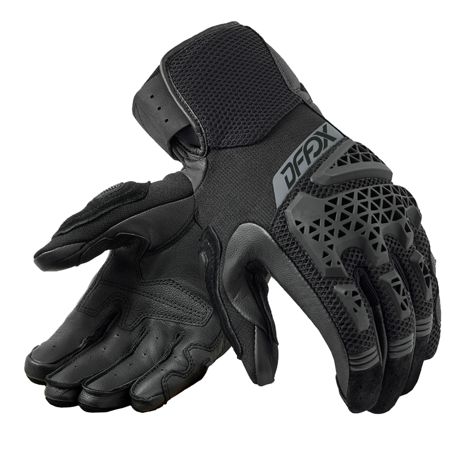 Motorcycle Sand 5 Gloves Motocross Off Road Street Motor Anti-slip Protective Full Finger Gloves - Image 1