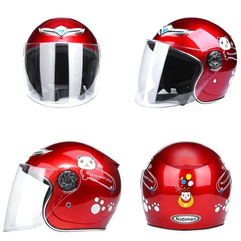50 to 54 Cm Motorcycle Sports Craniacea Cycling Kids Children Full Face Helmet For Multi Pattern Anti-Vibration Riding - Image 3