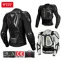 Motorcycle Jacket Body Armor for Motorbike Protection Breathable Abrasion-Resistant Impact Gear Moto Turtle Riding Jacket Pants