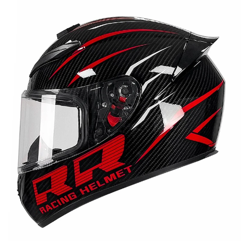 DOT Unisex Motorcycle Helmet DOT Safety Helm Helmet Outdoor Up Ridin moto helmet racing full helmet Casco Capacete protective - Image 5