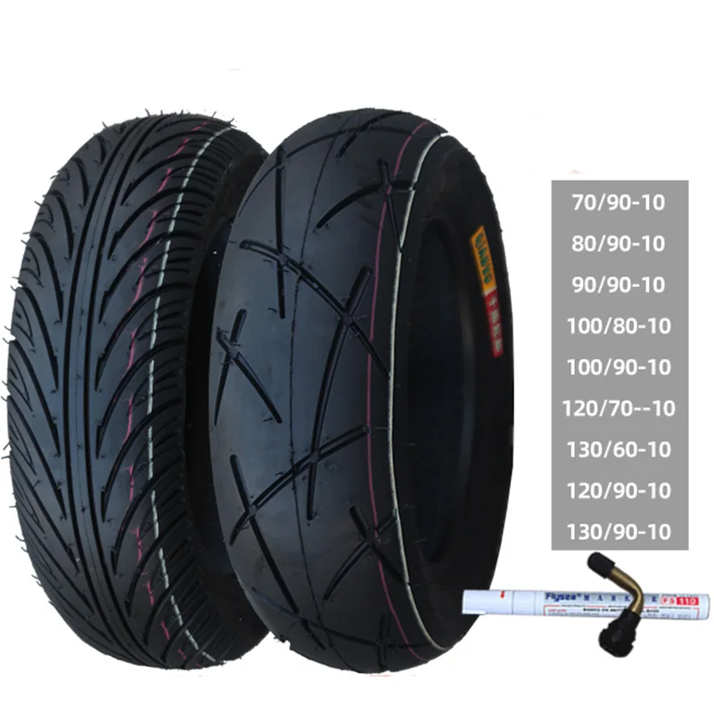 Motorcycle Tubeless Tire 80/100/110 120/70-10 130/60-10 120/90-10 130/90-10 Inch Electric Scooter Vacuum Tyre Parts - Image 23