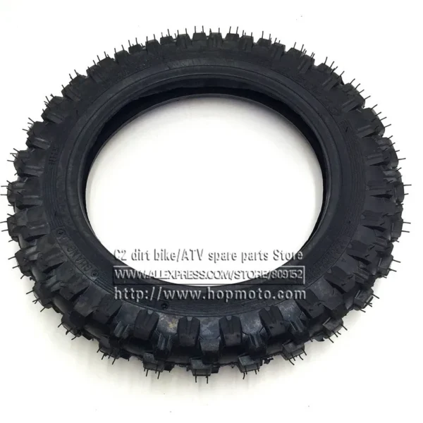 Front Wheel Tire Outer Tyre 2.50 -10 Deep Teeth 10inch Dirt Pit Bike Off Road Motorcycle Use Guang Li CRF50 Apollo