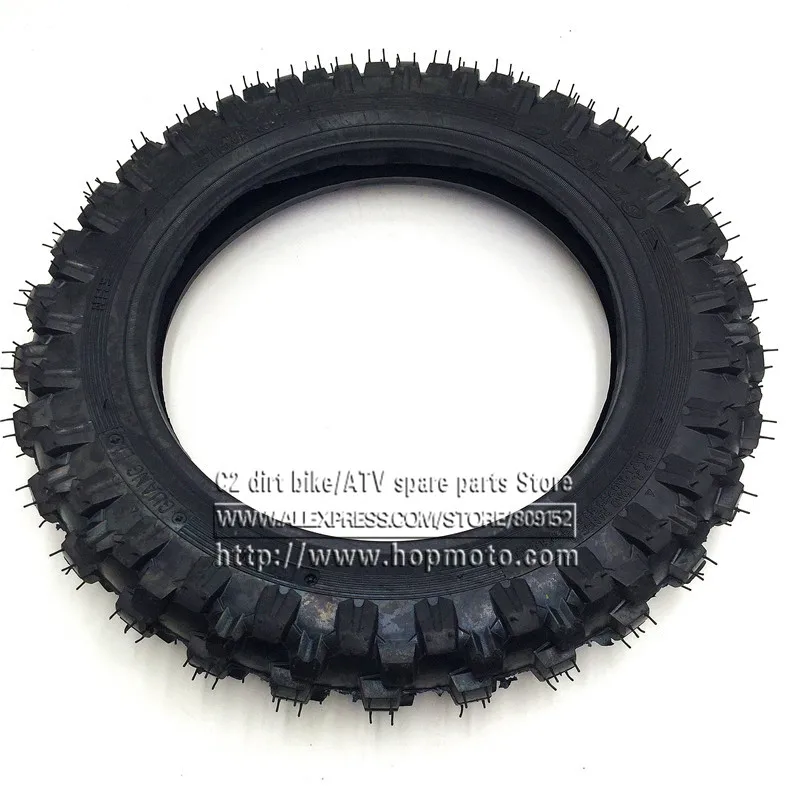 Front Wheel Tire Outer Tyre 2.50 -10 Deep Teeth 10inch Dirt Pit Bike Off Road Motorcycle Use Guang Li CRF50 Apollo