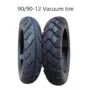 12 Inch 90/90-12 Motorcycle Vacuum Tire Bike Electric Scooter Wear and Explosion-proof Tubeless Wheel Tyre