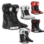 SCOYCO Motorcycle Rider Boots CE Level 2 Protective Anti-Fall Motorbike Racing Shoes TPU Leather Anti-slip Biker High Top Boots