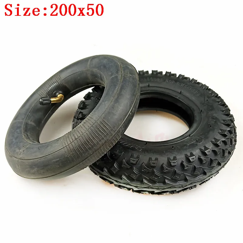 200x50 / 8x2" Inch Outer Tire Inner Tube for Electic Scooter Motorcycle ATV Moped Parts 8 Inches Wheelchair Wheel Tyre - Image 12