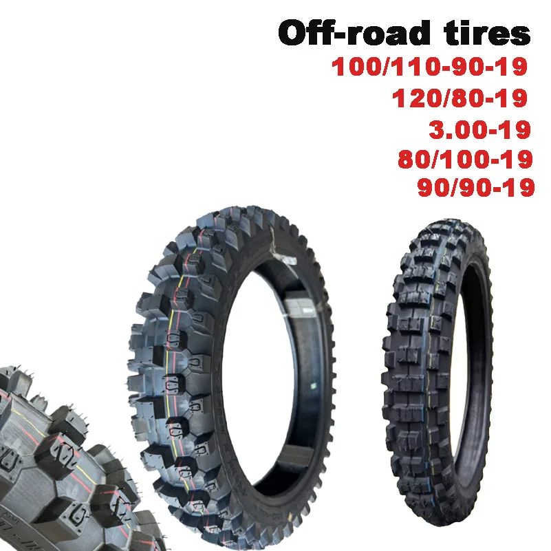New 100/110/90-19 Off-Road Vehicle Tires Suitable for YZ125 CRF KLX250 Motorcycle Tire Replacement Parts - Image 23
