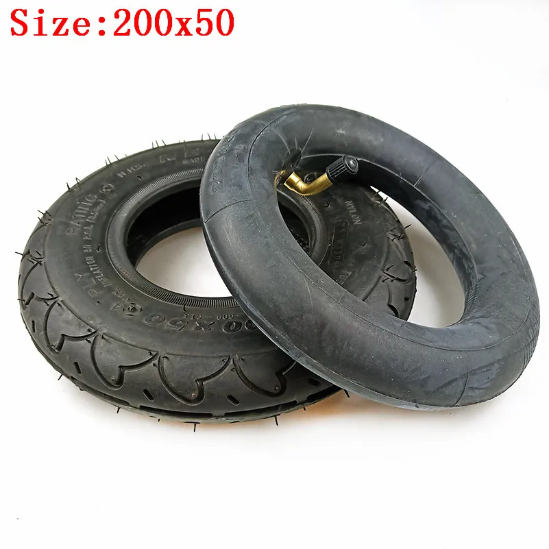 200x50 / 8x2" Inch Outer Tire Inner Tube for Electic Scooter Motorcycle ATV Moped Parts 8 Inches Wheelchair Wheel Tyre - Image 14