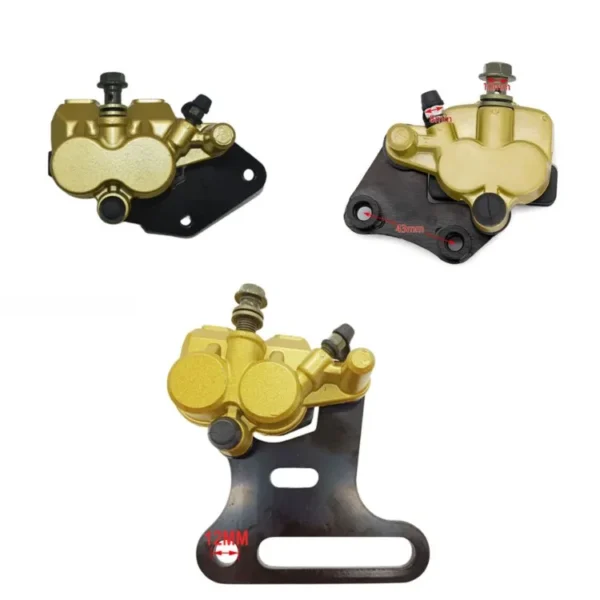 Front or Rear Hydraulic Brake Caliper Bracket Twin Piston for 50cc-125cc Motocross  BBR TTR CRF 50 XR Apollo Motorbike