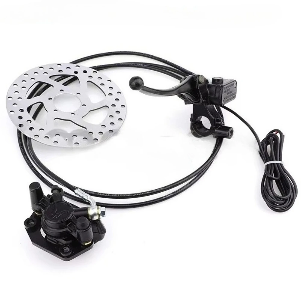 Motocycle Front/Rear Hydraulic Disc Brake Caliper With Brake Pad For Citycoco Harley Electric Car Scooter Replacement Parts - Image 3