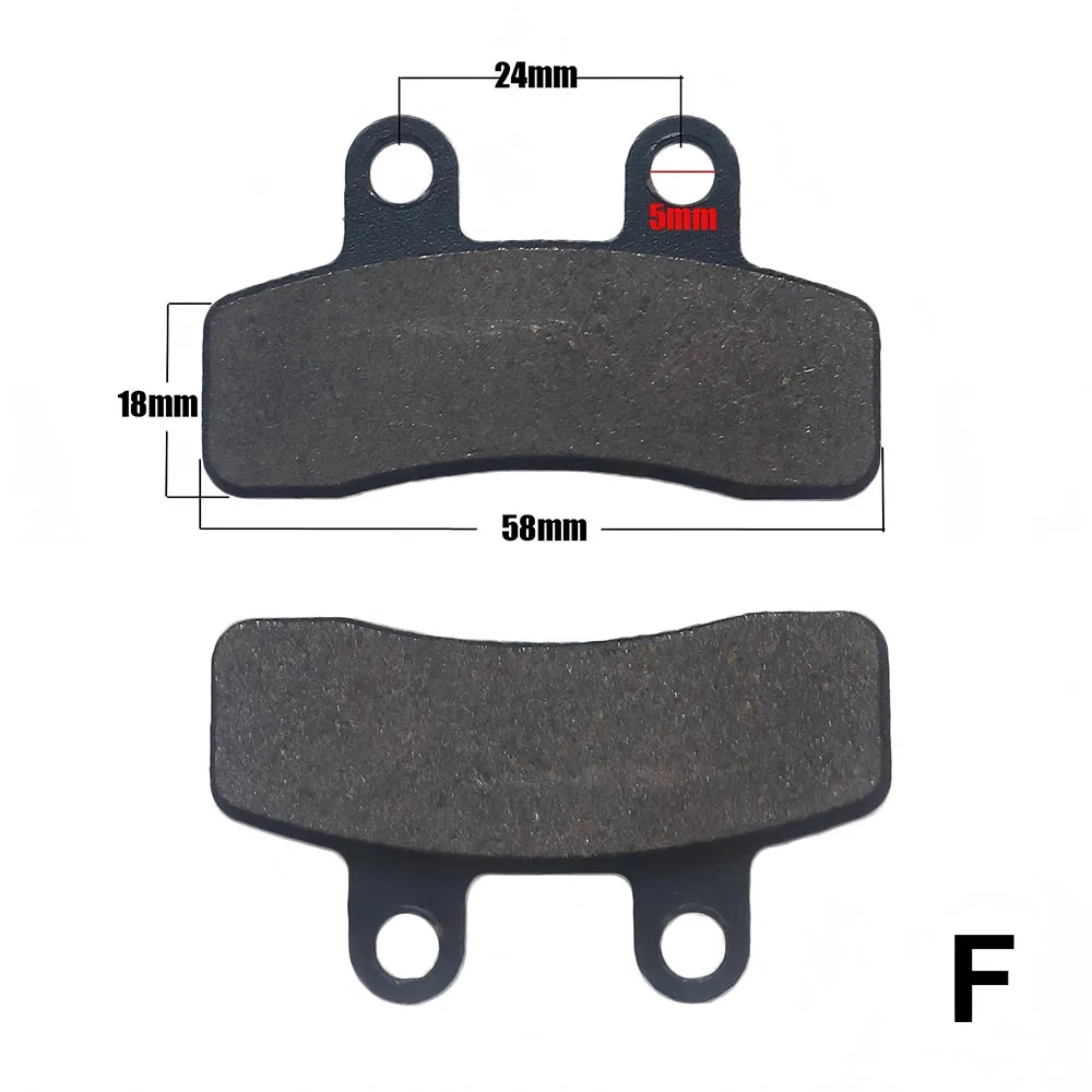 Front or Rear Hydraulic Brake Caliper Bracket Twin Piston for 50cc-125cc Motocross BBR TTR CRF 50 XR Apollo Motorbike - Image 8