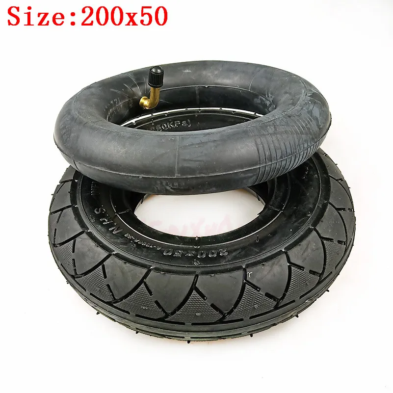 200x50 / 8x2" Inch Outer Tire Inner Tube for Electic Scooter Motorcycle ATV Moped Parts 8 Inches Wheelchair Wheel Tyre - Image 13