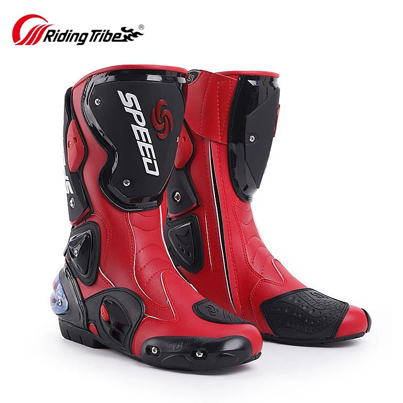 Riding Tribe Men Motorcycle Boots Moto Racing Motocross Off-Road Motorbike Motorcycle Shoes Botas Moto Riding Boots - Image 6