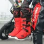 Motorcycle Boot Men Women Riding Mid-Calf Ankle Protective Shoes Motorbike Equipment Racing Rally Long Botas Motorcycle Boots