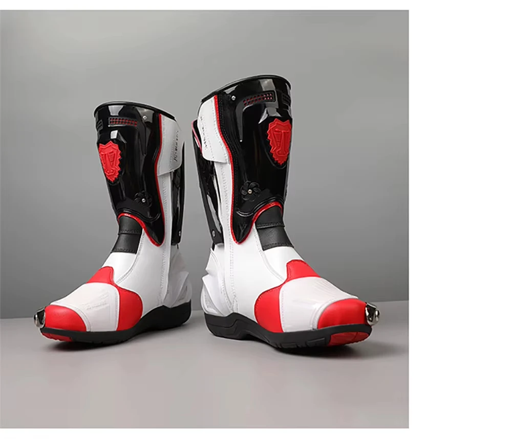 Motorcycle Boots Men Anti-slip Motorcyclist Shoes Adventure Touring Motocross MTB Dirt Bike Boots Motorcycle Accessories - Image 13