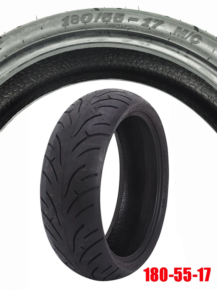 Motorcycle 17 InchTubeless Tyre for Honda Yamaha Suzuki Kymco Haojue BMW Sundiro Benelli Harley Loncin Haojin 180-55-17 Tire - Image 4