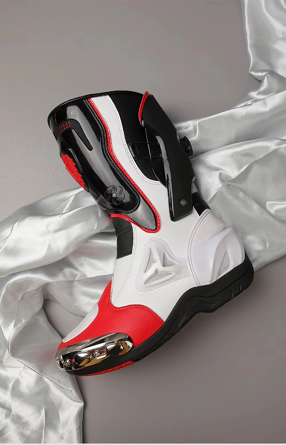 Motorcycle Boots Men Anti-slip Motorcyclist Shoes Adventure Touring Motocross MTB Dirt Bike Boots Motorcycle Accessories - Image 15