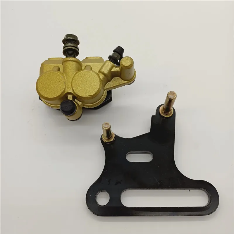 Front or Rear Hydraulic Brake Caliper Bracket Twin Piston for 50cc-125cc Motocross BBR TTR CRF 50 XR Apollo Motorbike - Image 3