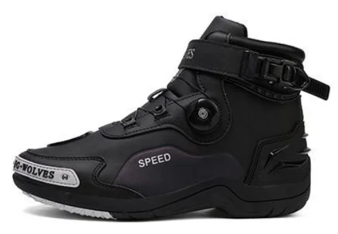New Motorcycle Boots Men Leather Motos Breathable Anti Slip Wear-resistant Riders Boots Motorbike Racing Ankle Length Shoes - Image 8