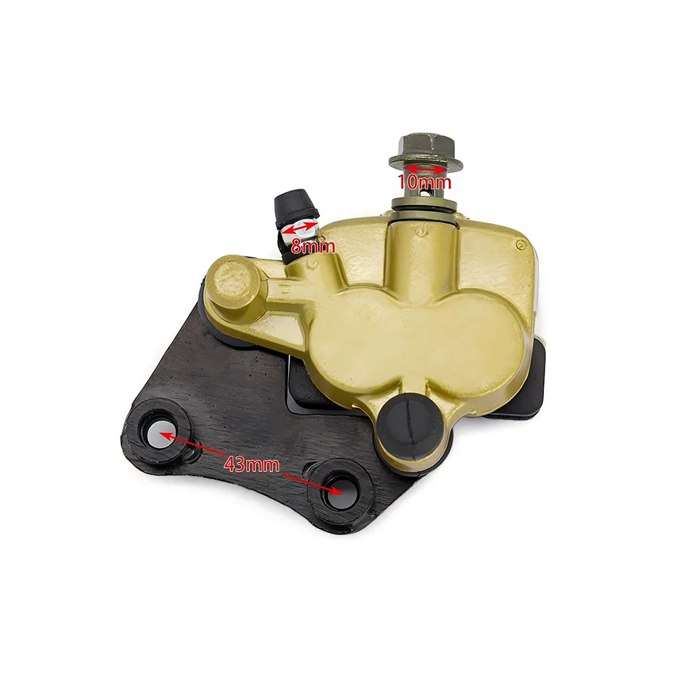 Front or Rear Hydraulic Brake Caliper Bracket Twin Piston for 50cc-125cc Motocross BBR TTR CRF 50 XR Apollo Motorbike - Image 12