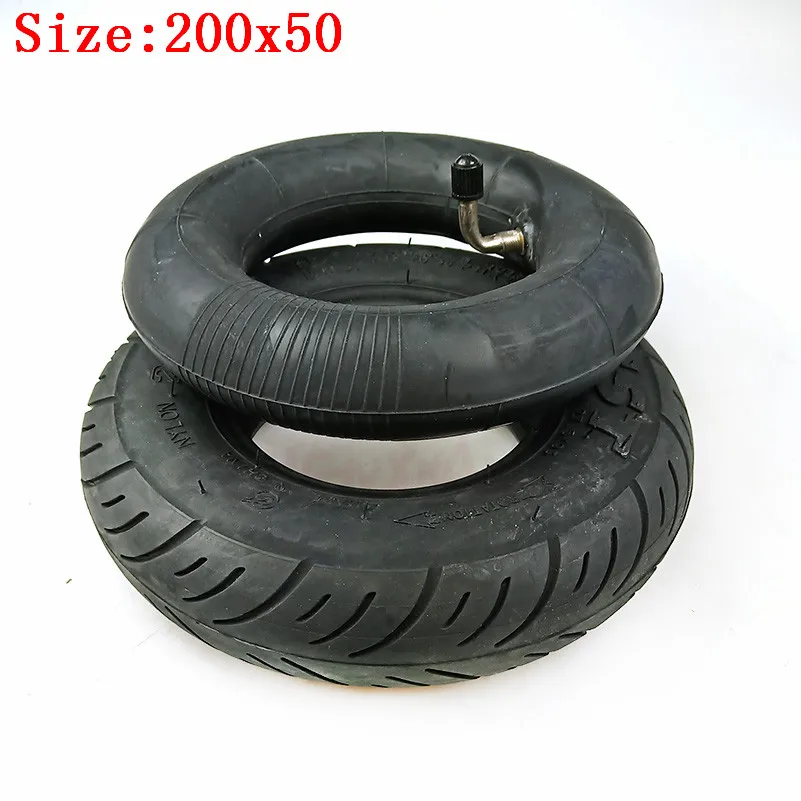 200x50 / 8x2" Inch Outer Tire Inner Tube for Electic Scooter Motorcycle ATV Moped Parts 8 Inches Wheelchair Wheel Tyre - Image 15