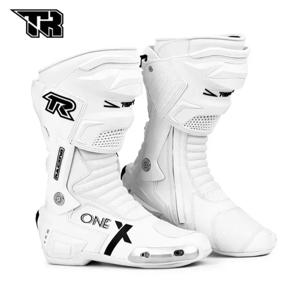 TR Tiger motorbike riding shoes men’s cycling boots four seasons waterproof motorbike fall protection motorcycle rider racing shoe