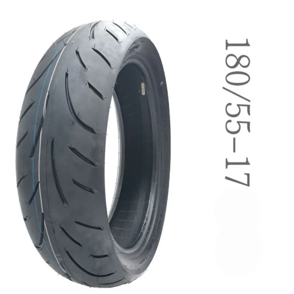 Motorcycle 17 InchTubeless Tyre for Honda Yamaha Suzuki Kymco Haojue BMW Sundiro Benelli Harley Loncin Haojin 180-55-17 Tire