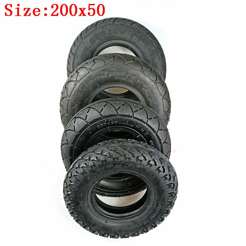 200x50 / 8x2" Inch Outer Tire Inner Tube for Electic Scooter Motorcycle ATV Moped Parts 8 Inches Wheelchair Wheel Tyre - Image 10