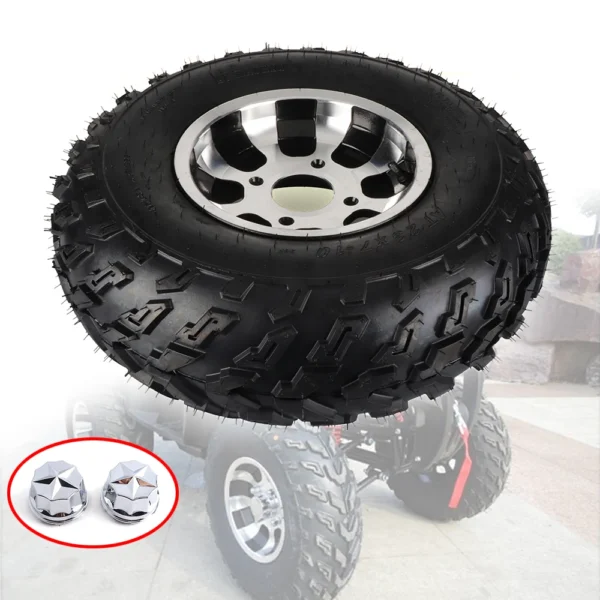 ATV 10 inch Off-road Front Wheel 23×7.00-10 Tubeless Tire With Aluminum Alloy Hub For 1254-Wheeler Go kart UTV Buggy Quad Parts